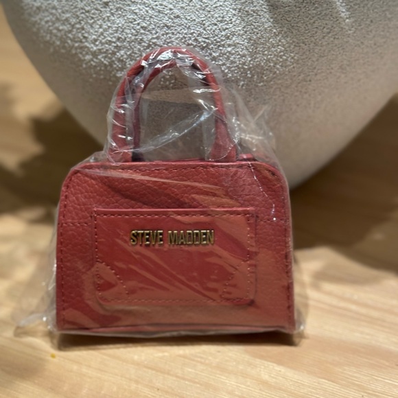 Steve Madden Handbags - Steve Madden Mini Red Orange Bag